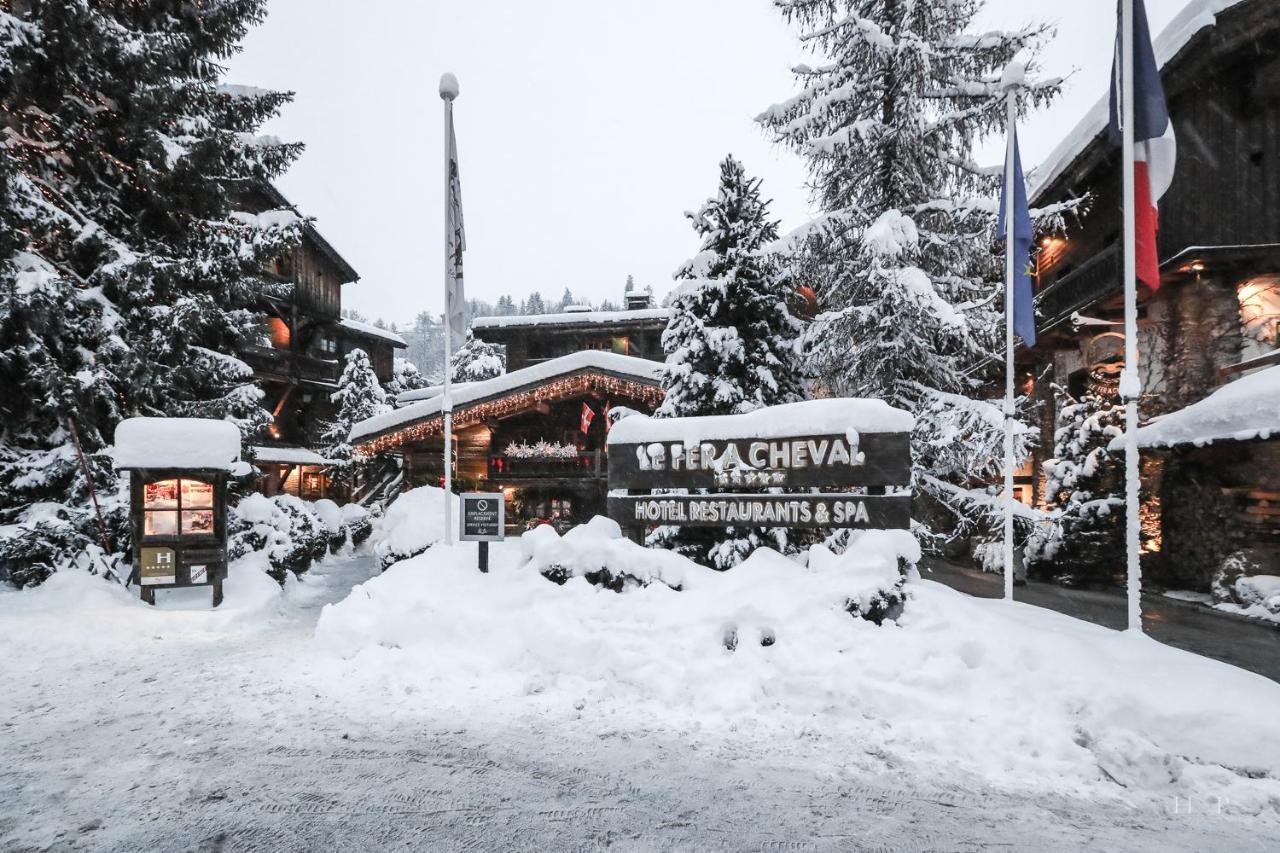 Fer A Cheval Otel Megève Dış mekan fotoğraf